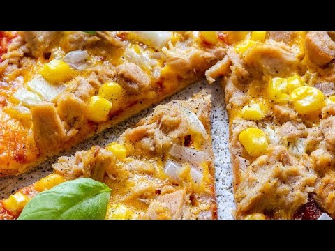 Homemade Tuna Fish Pizza Recipe & Vlog video by Api ka kitchen