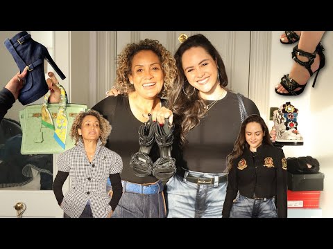 Exploring my Mum's Luxury Closet! ft. ICONIC shoes and Bags!