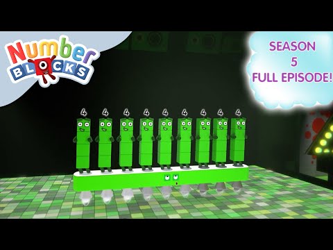 ​ @Numberblocks- Four On The Floor 💃| Shapes | Season 5 Full Episode 24 | Learn to Count