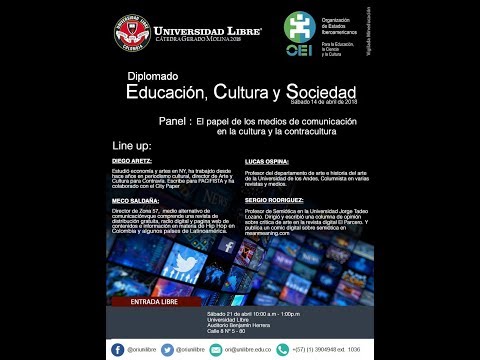 Cátedra Gerardo Molina 2018 “ Educación, Cultura y Sociedad” - Sesión 6