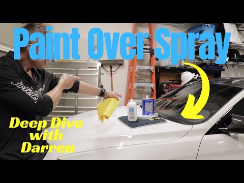 Paint Over Spray: beginners guide to removing paint over spray from car