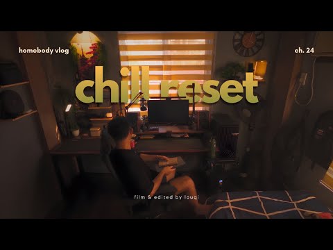 afternoon vibes & desk reset ⛅ | new gear unboxing, cozy work session & chill gaming night