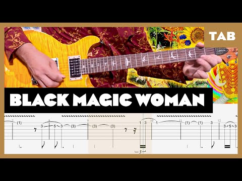 Santana - Black Magic Woman - Guitar Tab | Lesson | Cover | Tutorial
