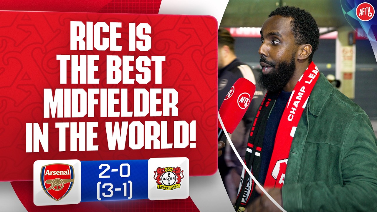 Rice Is The Best Midfielder In The World! (Mo) | Arsenal 2-0 Bayer Leverkusen