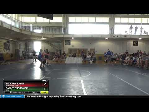 165 Lbs Round 1 (16 Team) - Zackary Baker, North Carolina Vs Danny Zmorowski, Ohio 241c