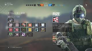 【R6S Part2】初！？テーマパークで大暴れの巻き