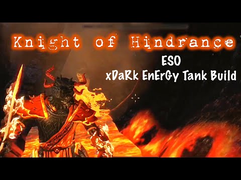 ESO PVE/PVP Zerg Tank- Knight of Hindrance Build- Area of Effect