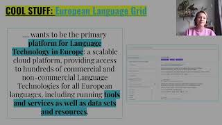 Update on the European Language Equality Project