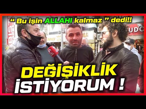 "Bu İş Allaha Kalmaz" Dedi ALLAHSIZ! Sokak Röportajları...