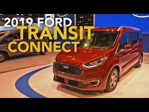 2019 Ford Transit Connect & Edge Titanium Elite First Look - 2018 Chicago Auto Show
