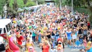preview picture of video 'Bloco das Dondocas desfilando no carnaval 2014 de Pindamonhangaba'