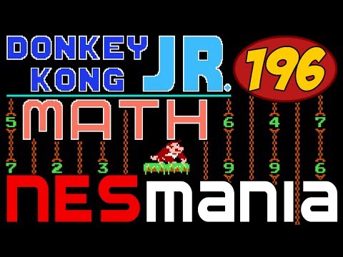 196/714 Donkey Kong Jr. Math - NESMania