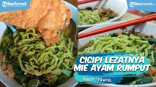 Mie Ayam Rumput di Semarang, Sensasi Mi Hijau dengan Kuah Sedap buat Makan Siang