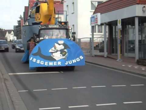 Issgemer Jungs in Niederissigheim mit der Issgemer Fregatte unterwegs 2014