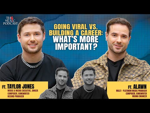 Alawn & Taylor Jones | The Music Podcast: The Hello Group, K-pop, International Music Prod. & more