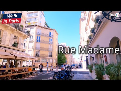 Rue Madame (4K) | Paris Walking Tour 2025