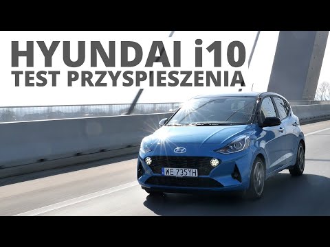 Hyundai i10 1.2 MPI 84 KM (MT) - acceleration 0-100 km/h