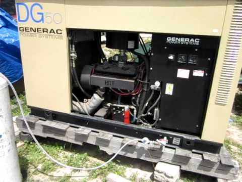 Generac 50 kW Gas Generator Set
