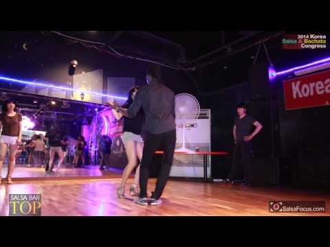 Patrick & 뮤즈 Bachata Free Dance @ 2014 Korea salsa & Bachata congressAfter FAREWELL PARTY압구정 클럽 TOP