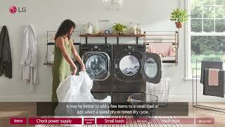 Troubleshooting Abnormal Shutdown During a Cycle on Your LG Dryer