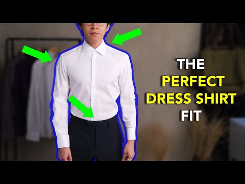 How Should a Dress Shirt Fit | Proper Fitted Collar & Sleeves