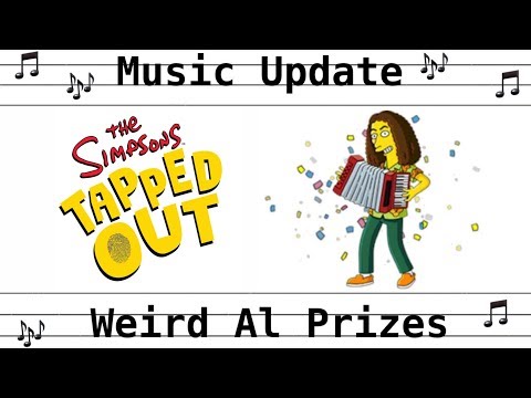 TSTO: Music Update: Weird Al Prizes (Act 2)