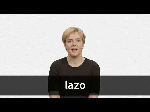 How to pronounce LAZO in European Spanish