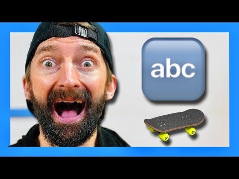 ALPHABET GAME OF SKATE!