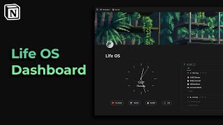 Aesthetic Notion OS Dashboard | Feed your focus