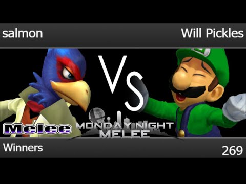 MNM 269 - salmon (Falco) vs Will Pickles (Luigi) Winners - Melee