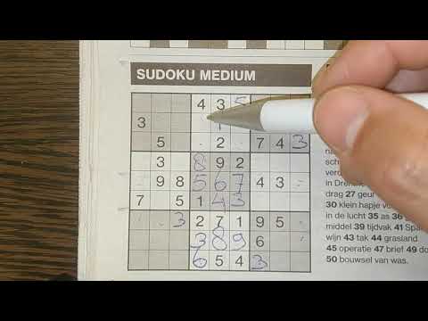 No secrets here for solving a  Medium Sudoku puzzle (with a PDF file)  05-13-2019