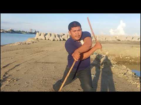 Arnis Double Stick Reverse Sinawali with X- Footwork/Self Defense