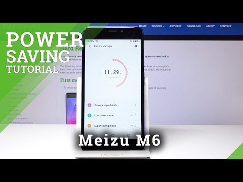 How to Enable Power Saving Mode in MEIZU M6 - Battery Saver