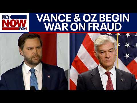 VP Vance & Dr. Oz announce 'War on Fraud'