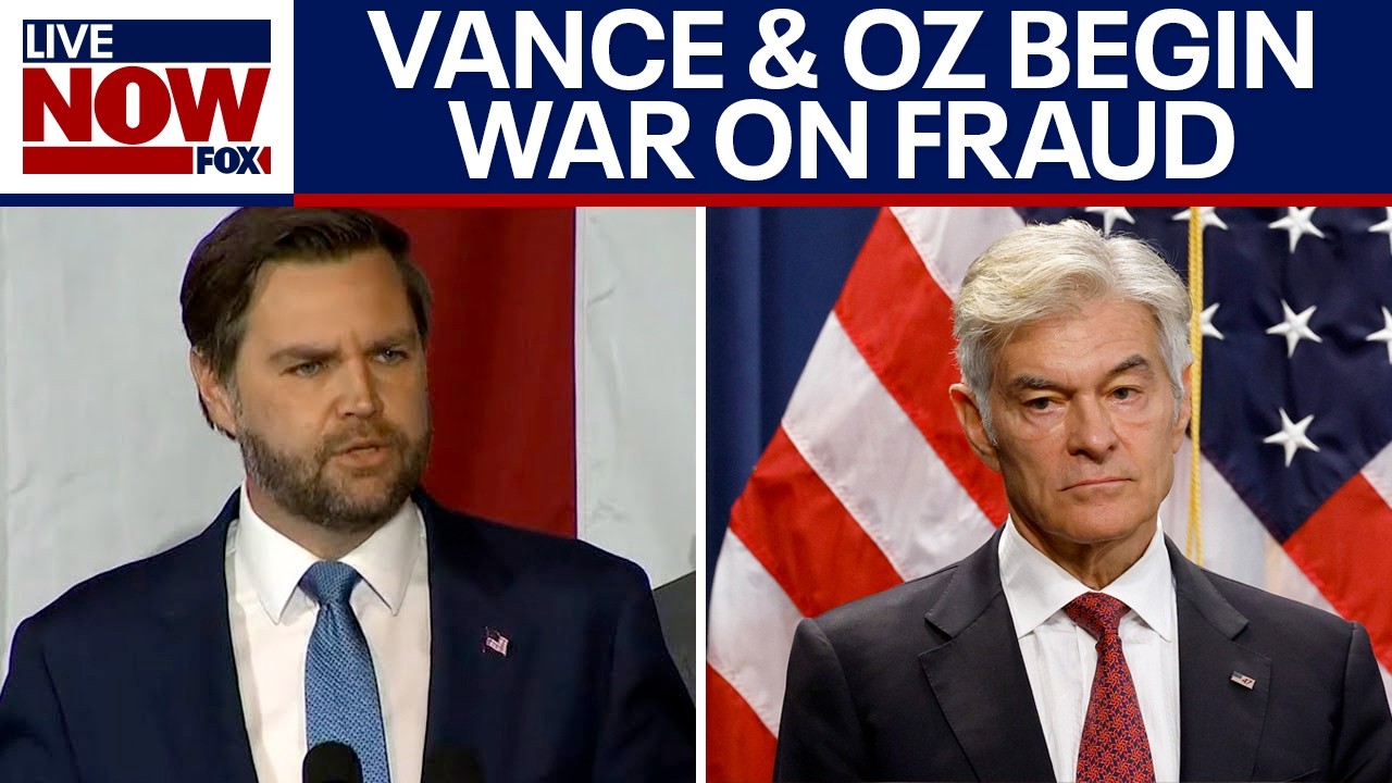 VP Vance & Dr. Oz announce 'War on Fraud'
