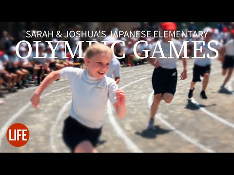 Sarah & Joshua's Japanese Elementary School Olympic Games 🏅 Life in Japan EP 264