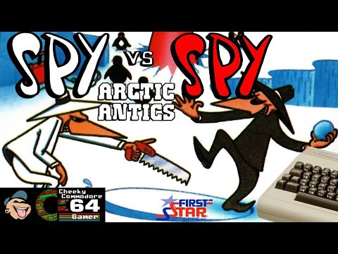 SPY VS SPY III: ARCTIC ANTICS – Commodore 64 (1986) | Cold War Chaos in the Frozen North