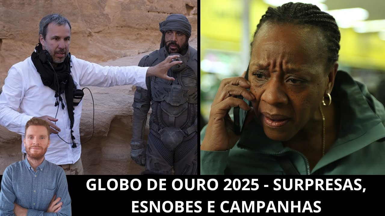 Globo de Ouro 2025 - Surpresas, esnobes e campanhas