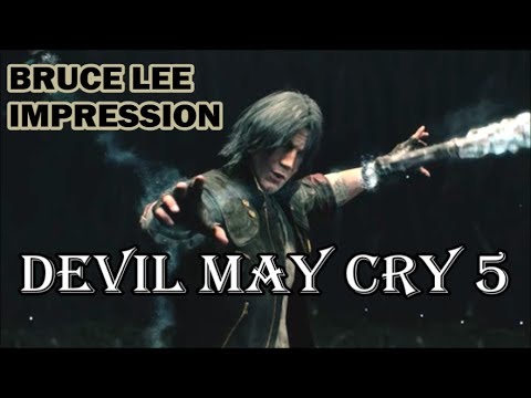 Devil May Cry 5 - Dante's Bruce Lee Impression (Nunchucks)