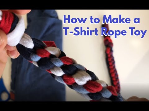 DIY Dog Toy Making Video