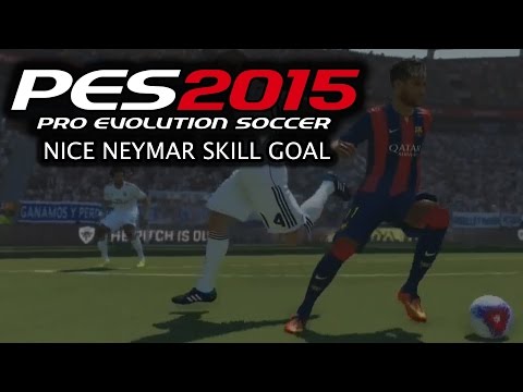 PES 2015 - PS4 Demo - Nice Neymar Skill Goal