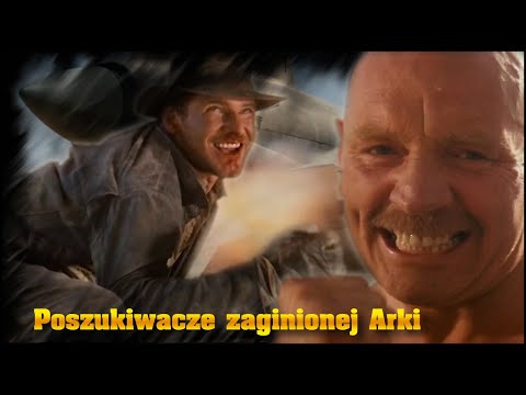 Poszukiwacze zaginionej Arki v.5 - Olbrzym  wyzywający Jonesa do walki. Polski lektor