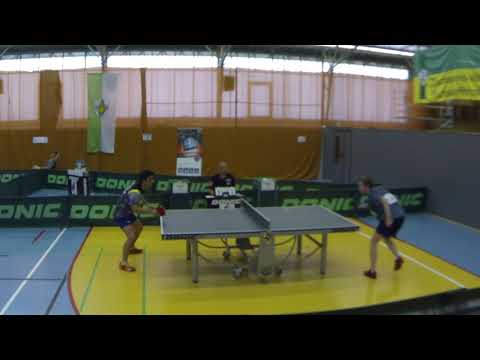 Mitteldeutsche Meisterschaften Tischtennis 2021 in Hettstedt (Herren Finalrunde 3 Tisch 8)