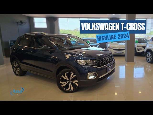 Vídeo VOLKSWAGEN T-CROSS 1.4 250 TSI TOTAL FLEX HIGHLINE AUTOMÁTICO