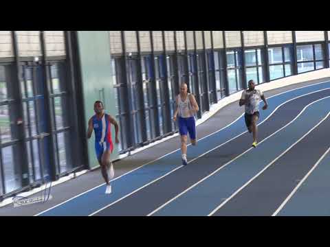 200m – Finale 1 – M50 – Championnat LIFA Master Indoor 12/01/2019 – Eaubonne