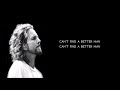 Pearl Jam - Better man (lyrics)