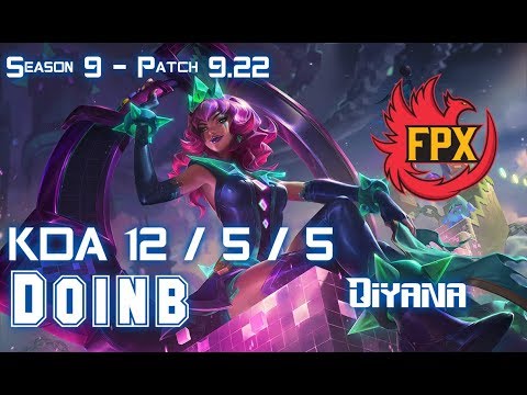 FPX Doinb QIYANA vs SYNDRA Mid - Patch 9.22 EUW Ranked