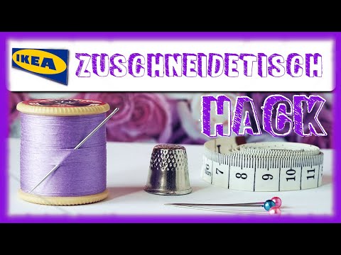 IKEA Hack Nähtisch - Frauenherzen schlagen höher