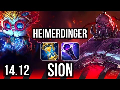 HEIMERDINGER vs SION (TOP) | 6/3/12 | EUNE Master | 14.12