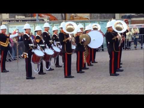 Royal Marines Band (CTCRM) - Barclays 2014 Jersey Boat Show (Day 1)
